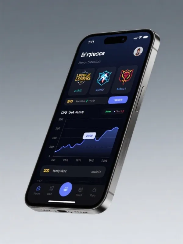 LOL预测 App 界面展示
